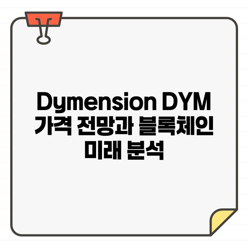 Dymension DYM 가격 전망과 블록체인 미래 분석.jpg