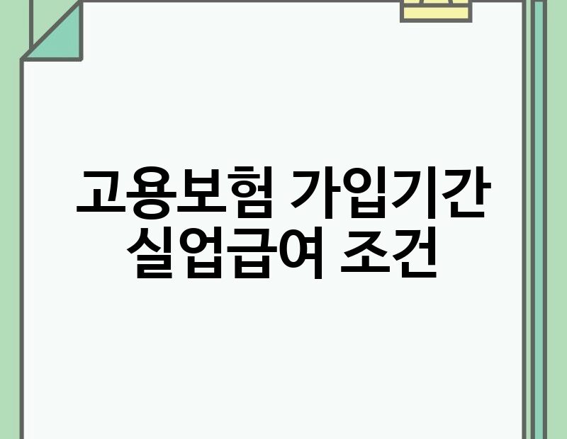 고용보험 가입기간 실업급여 조건 thumb.jpg