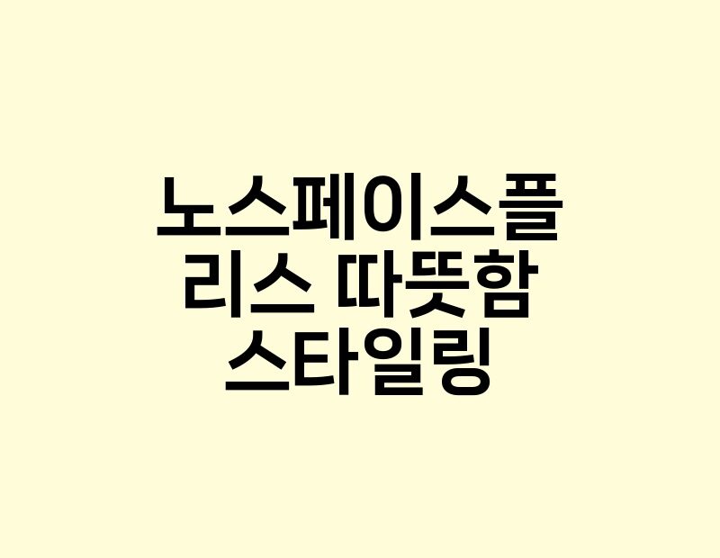 노스페이스플리스 따뜻함 스타일링 thumb.jpg