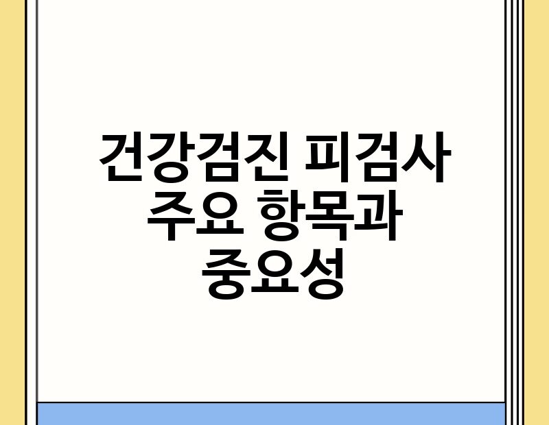 건강검진 피검사 주요 항목과 중요성 thumb.jpg