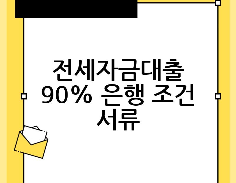 전세자금대출 90 은행 조건 서류 thumb.jpg